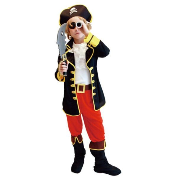 Boy's Pirate Fancy Dress Costume - Image 3