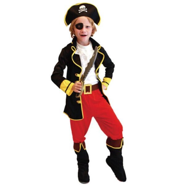 Boy's Pirate Fancy Dress Costume - Image 4