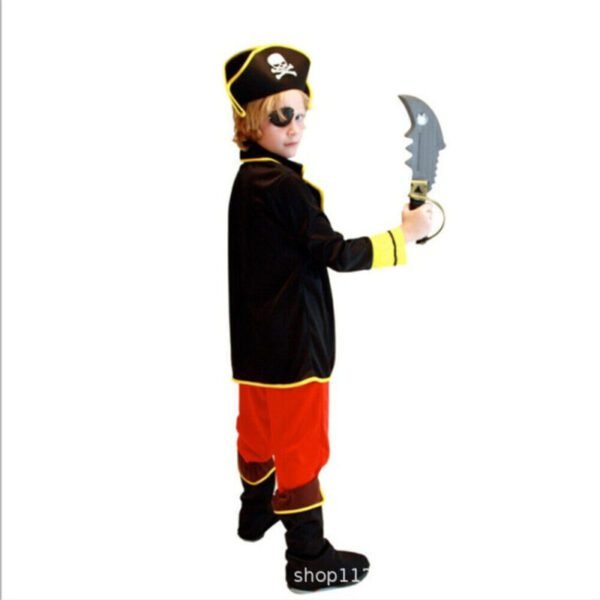 Boy's Pirate Fancy Dress Costume - Image 5