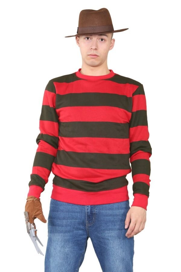 Men's Freddy Krueger Fancy Dress Costume